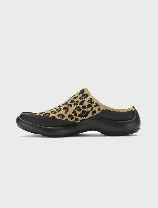 Tabi Footwear Tabi Mules Men Mules Brown Leopard