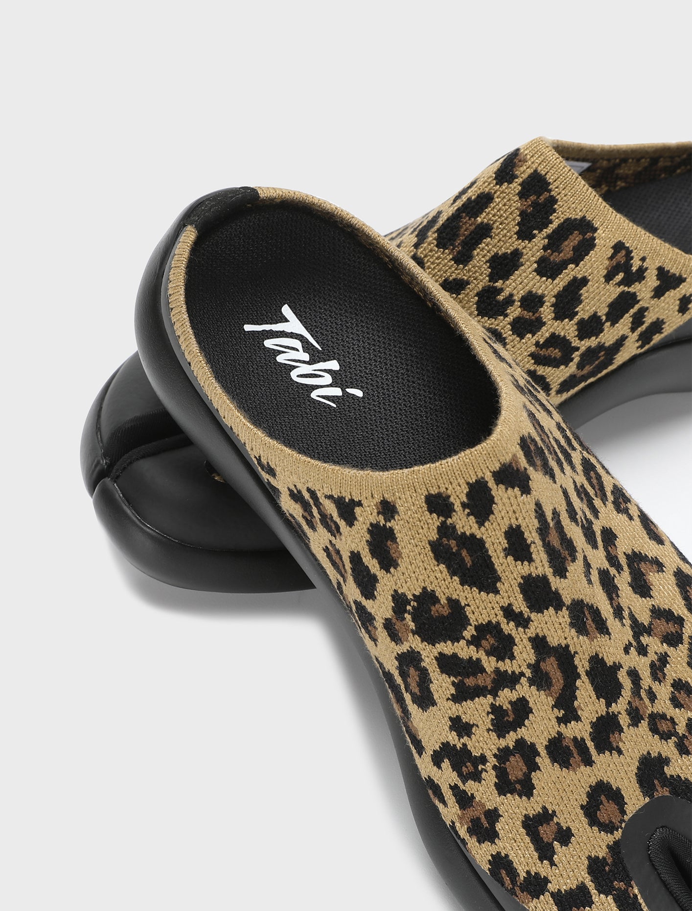 Tabi Footwear Tabi Mules Men Mules Brown Leopard