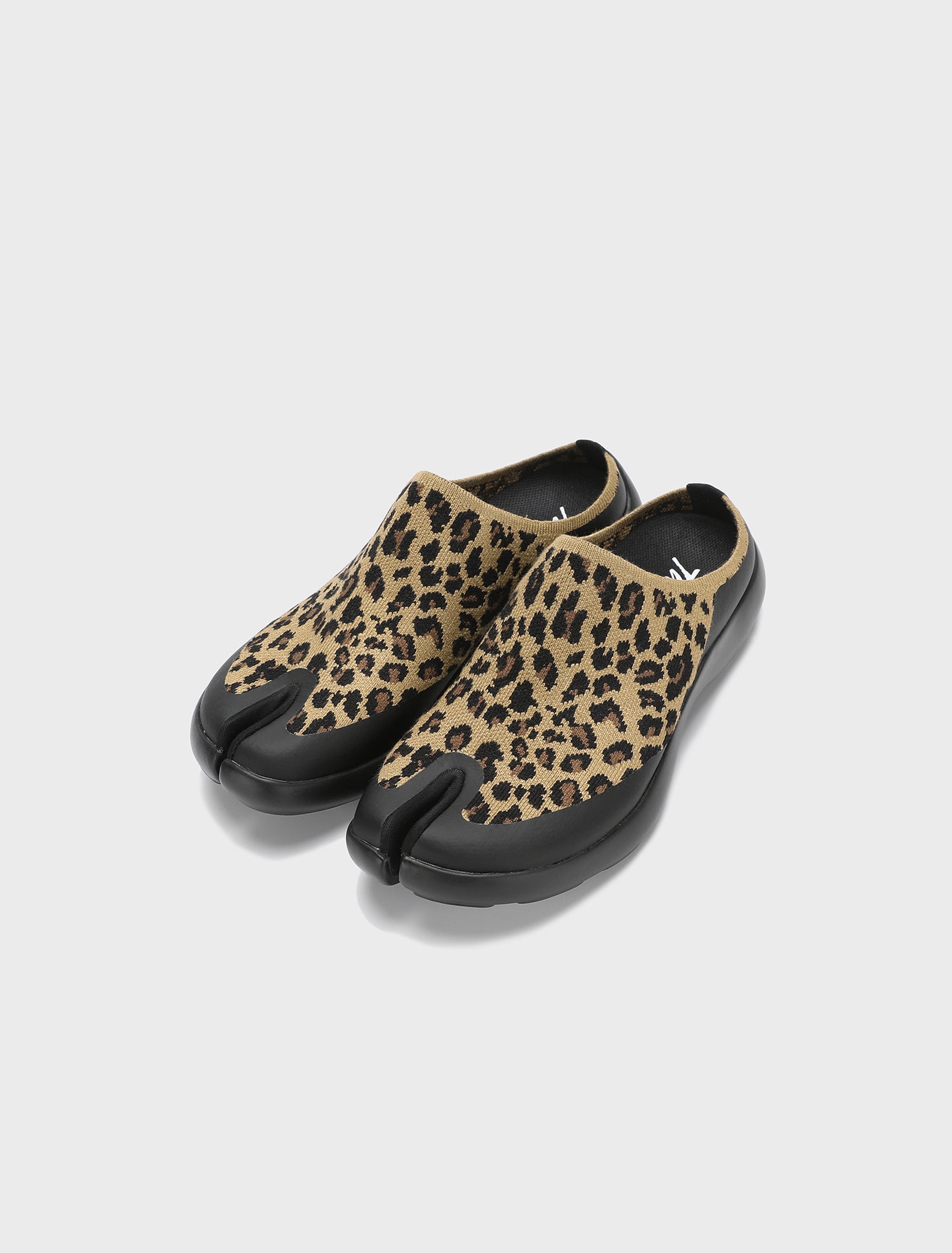 Tabi Footwear Tabi Mules Men Mules Brown Leopard