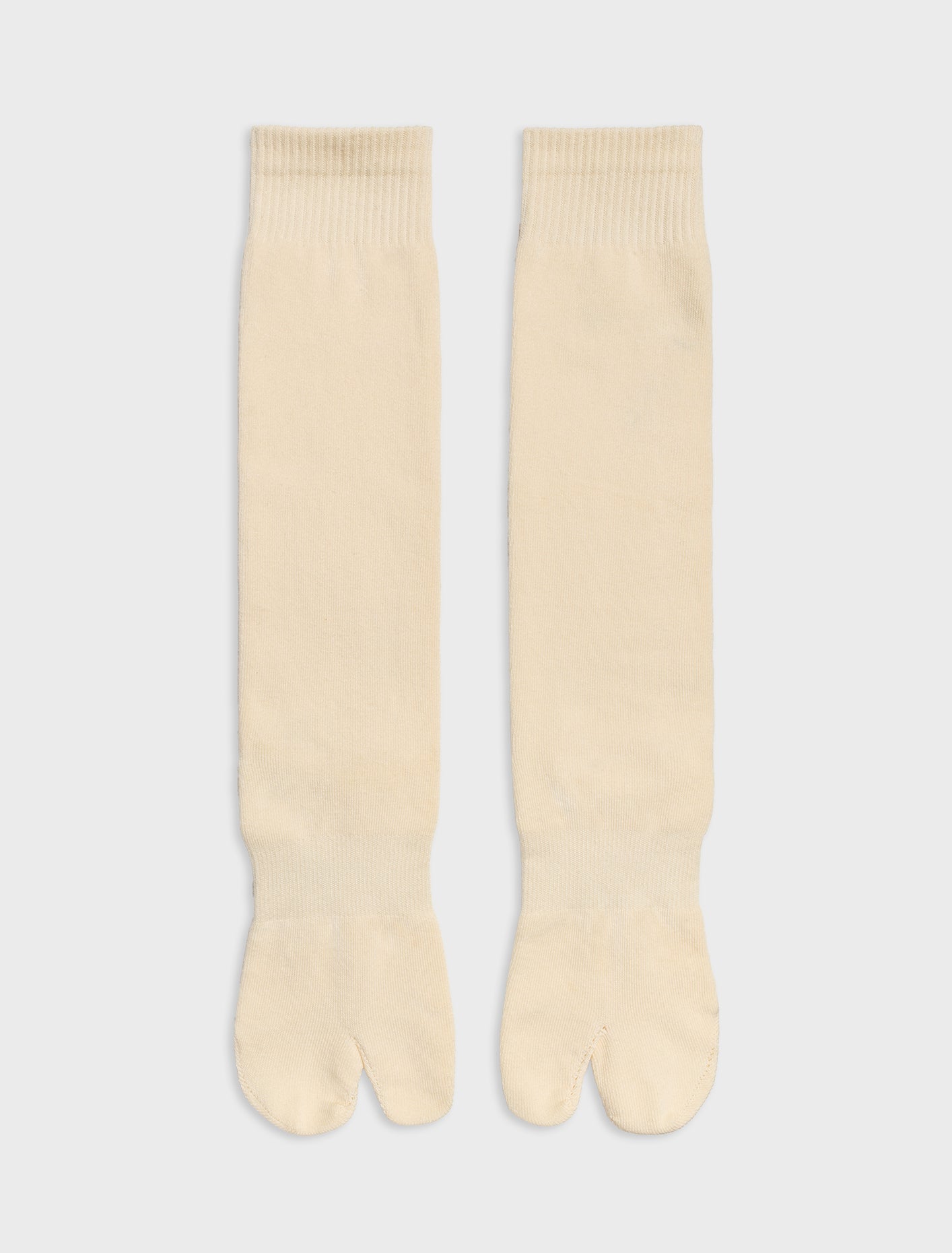 X-High Tabi Socks, Split-Toe – Off-White – Tabi Footwear