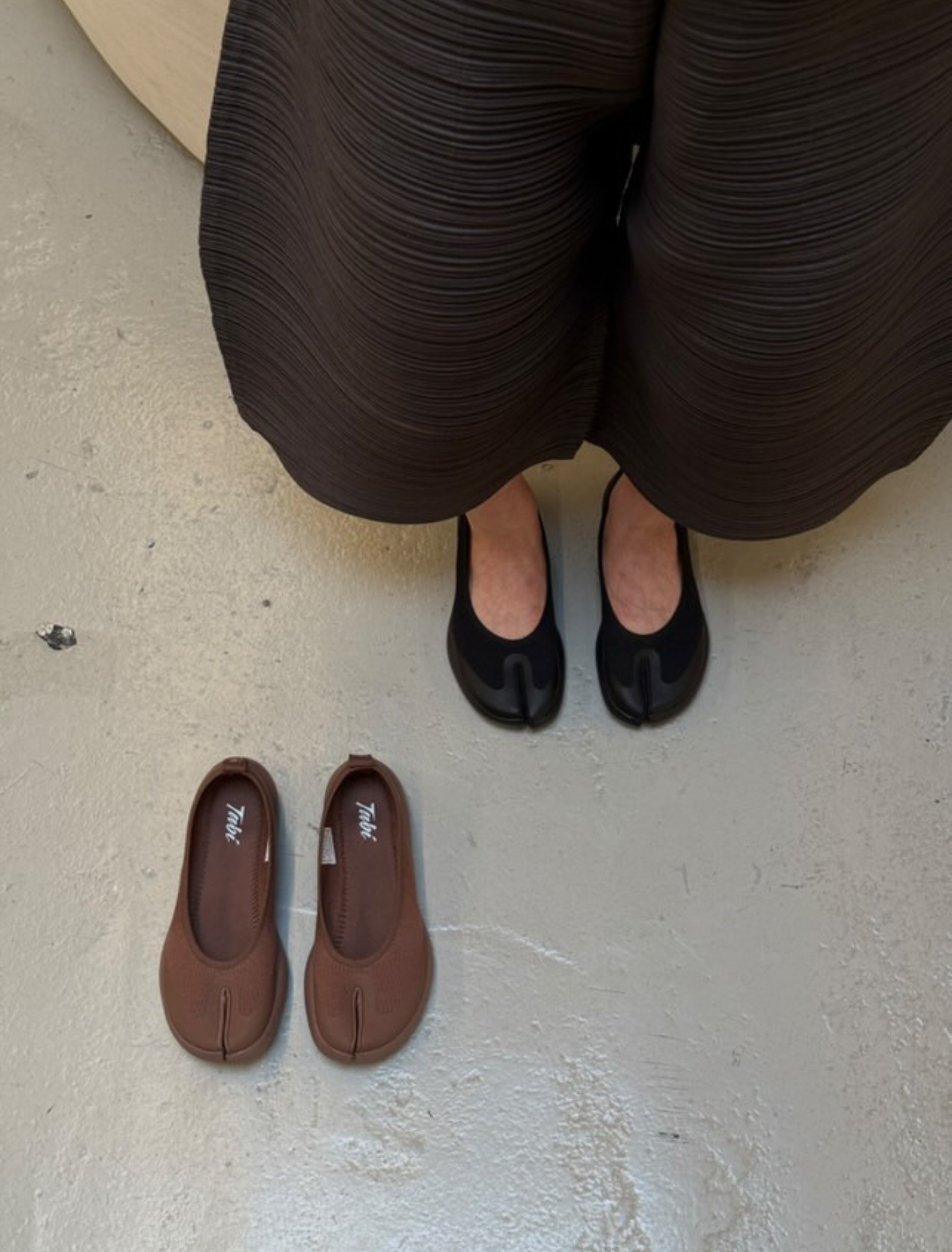 Tabi Ballerina Women - Chocolate