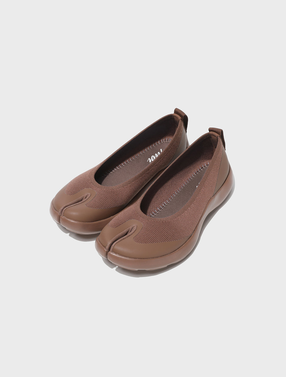 SL TABI BALLERINA FLAT PASTEL LAMBSKIN