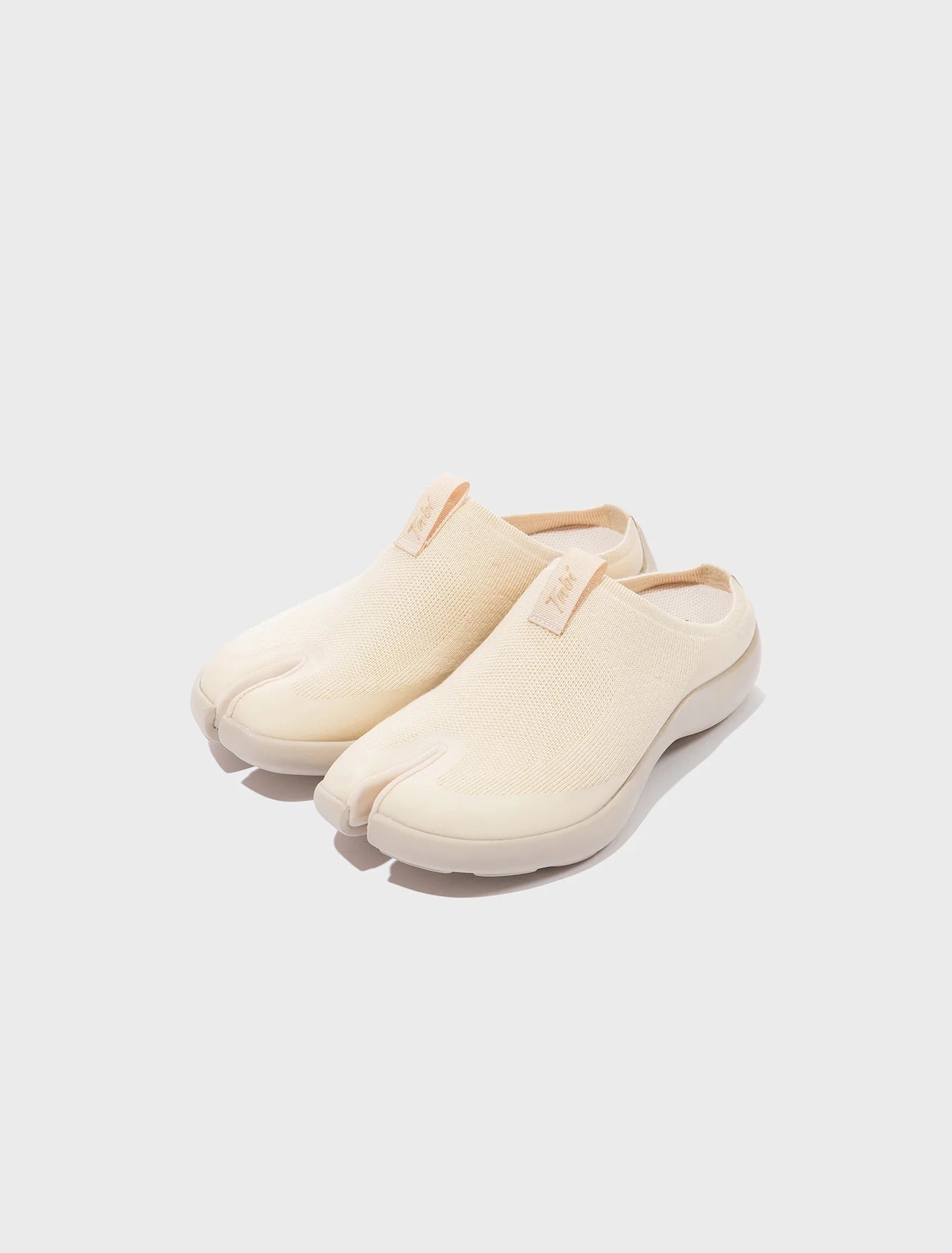 Tabi Mules Men - White Leopard