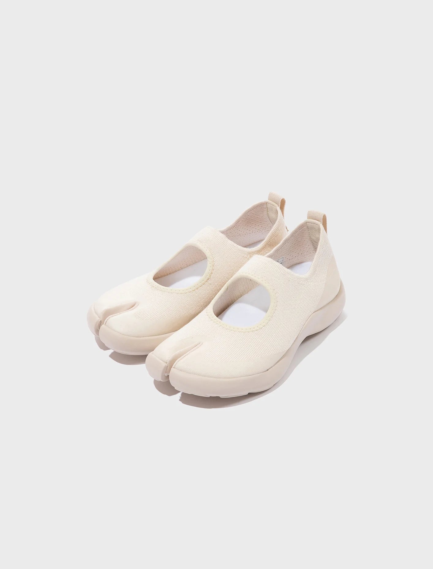 Tabi Sandal Men - White Leopard