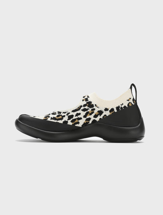 Tabi Footwear Tabi Sandal Men Sandals White Leopard
